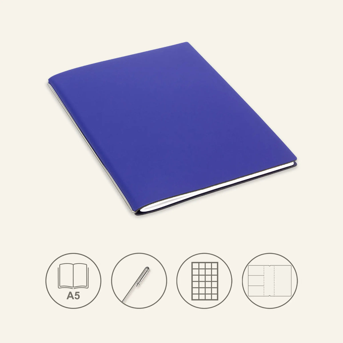A5 STEEL Komplettpaket - Notizbuch