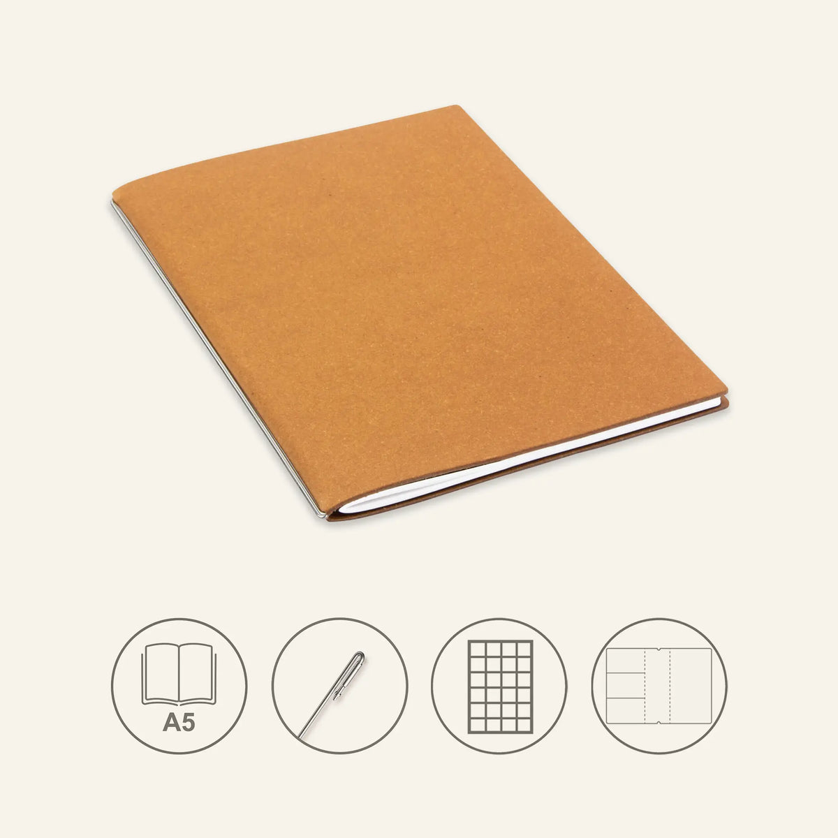 A5 STEEL Komplettpaket - Notizbuch
