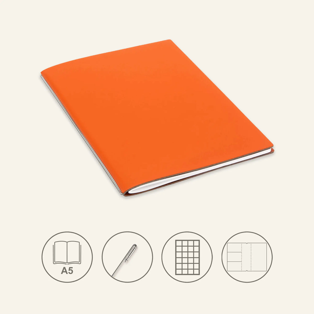 A5 STEEL Komplettpaket - Notizbuch