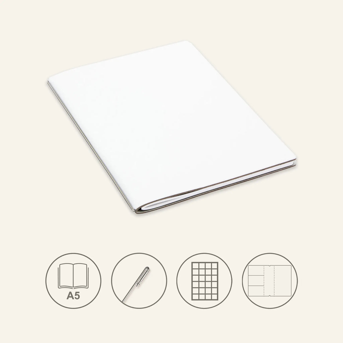 A5 STEEL Komplettpaket - Notizbuch