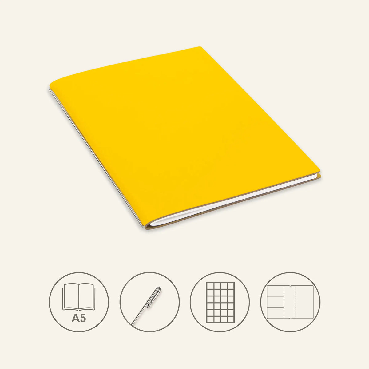 A5 STEEL Komplettpaket - Notizbuch