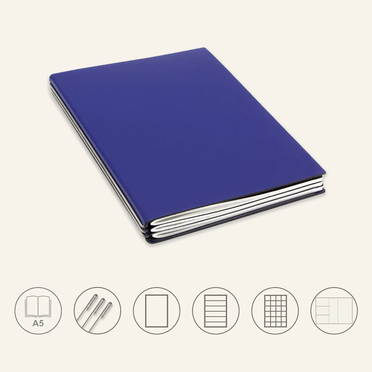 A5 STEEL Komplettpaket - Notizbuch