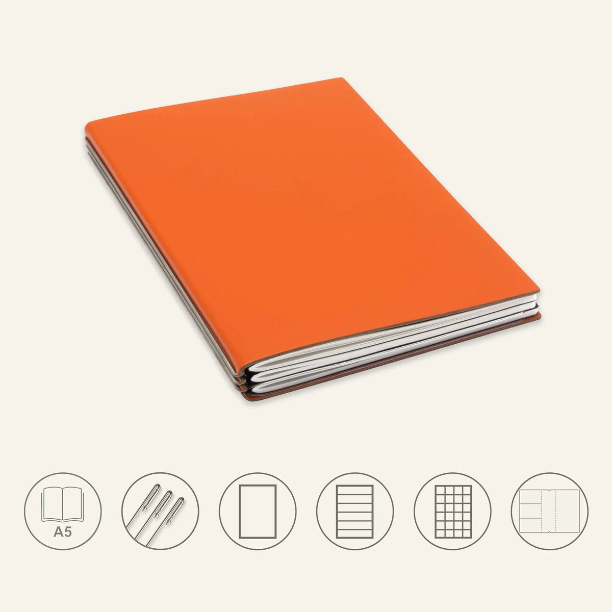 A5 STEEL Komplettpaket - Notizbuch