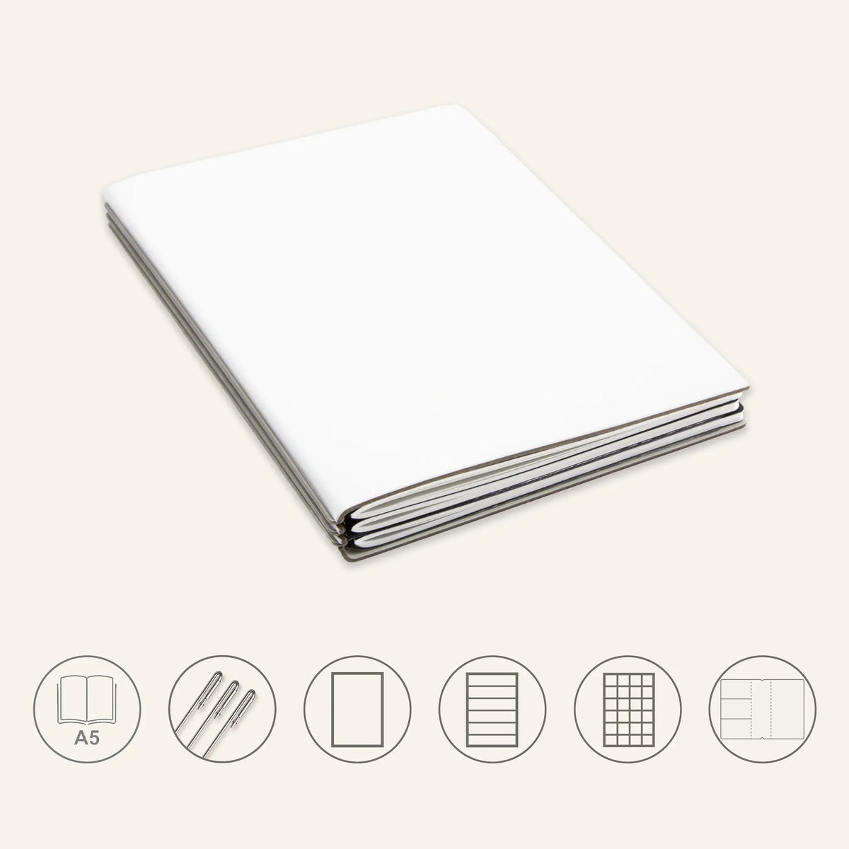 A5 STEEL Komplettpaket - Notizbuch