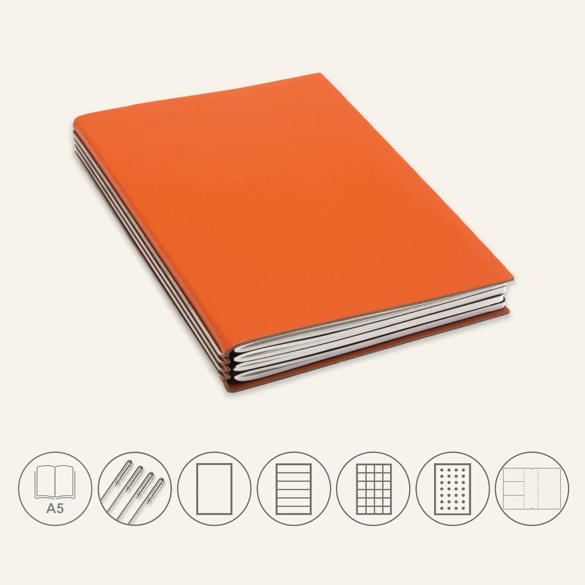 A5 STEEL Komplettpaket - Notizbuch