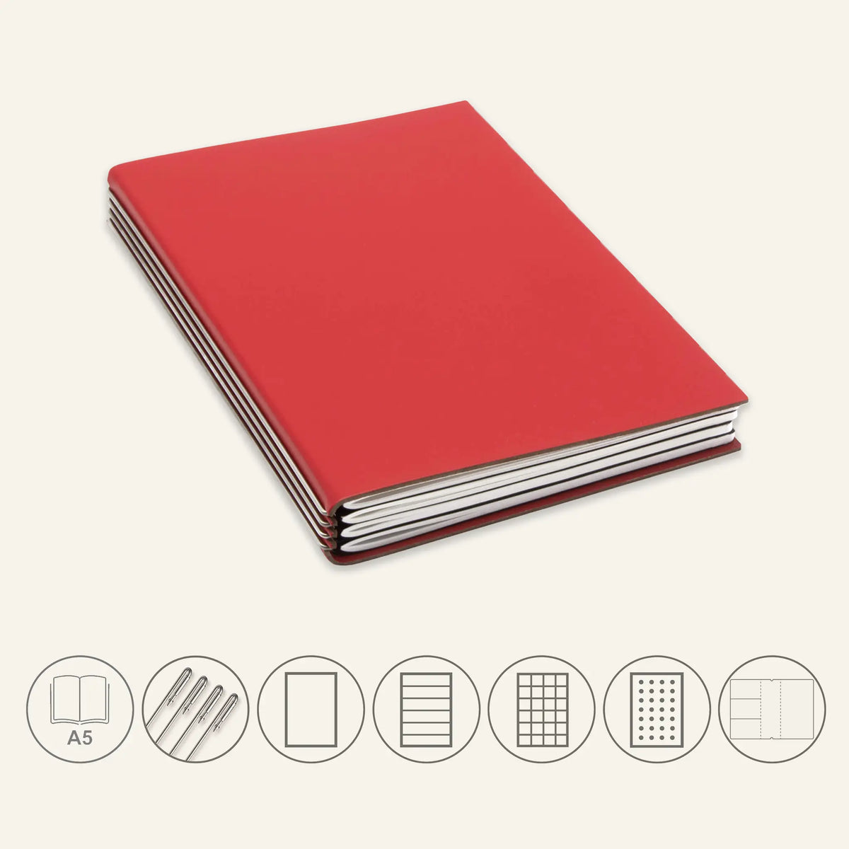 A5 STEEL Komplettpaket - Notizbuch