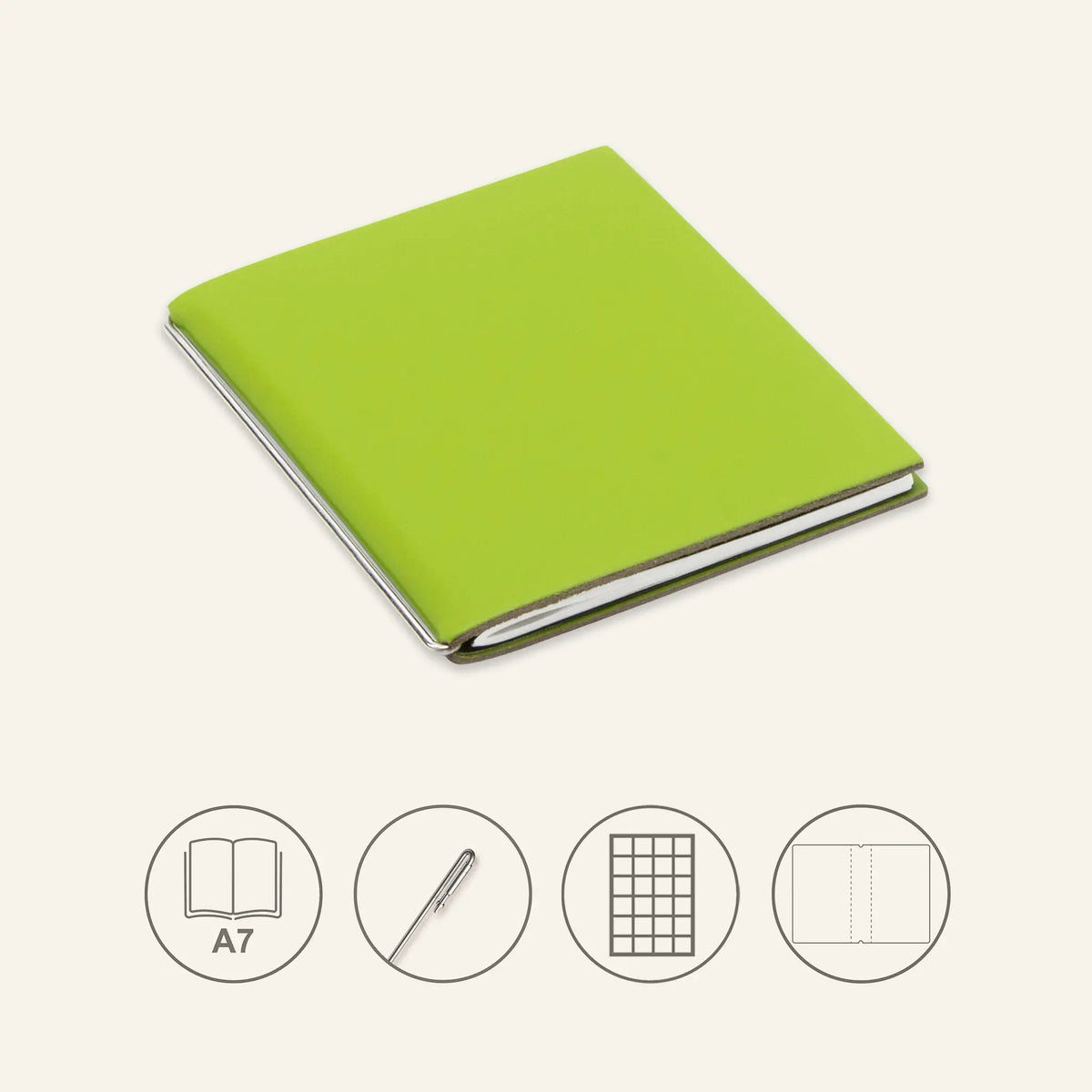 A7 STEEL Komplettpaket - Notizbuch