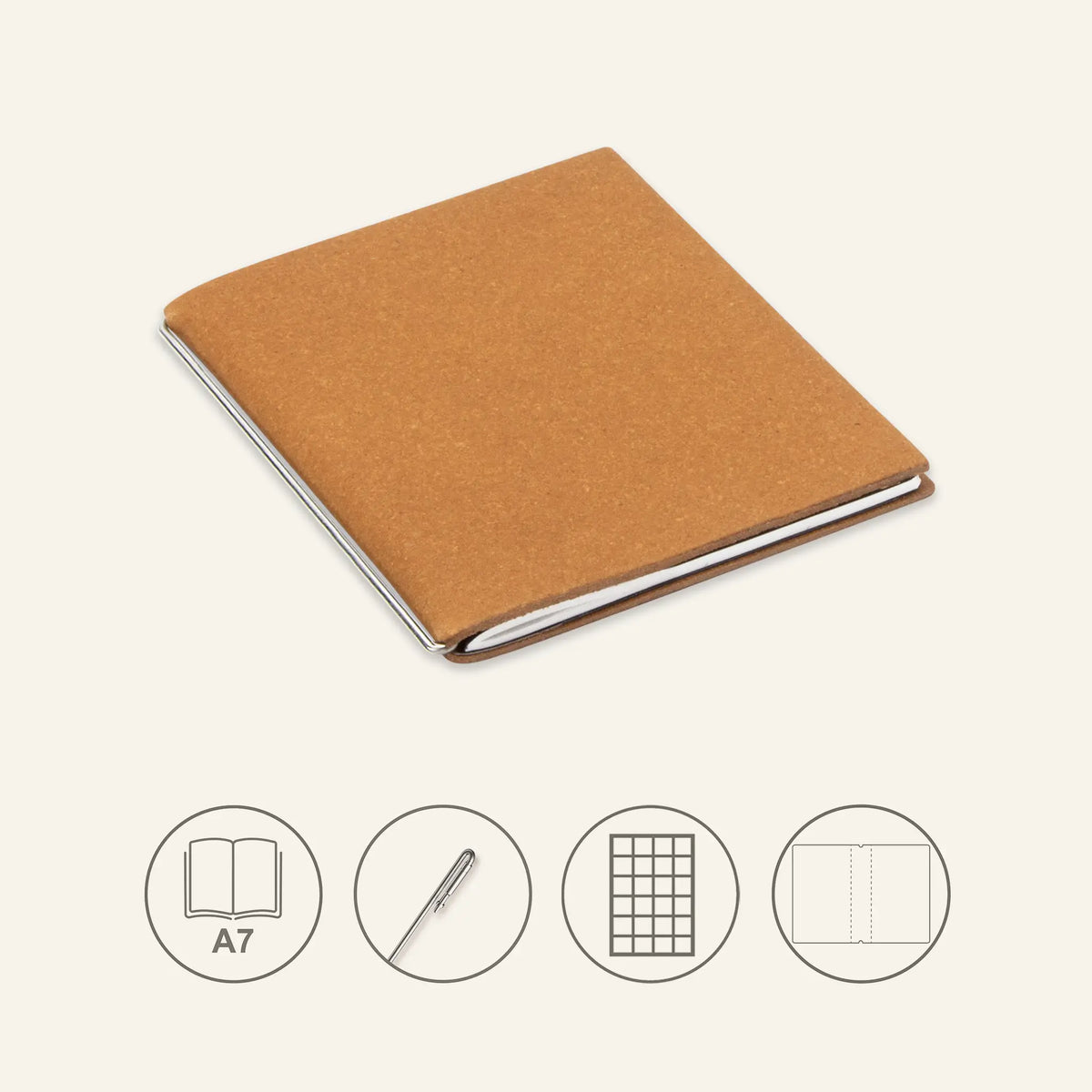 A7 STEEL Komplettpaket - Notizbuch