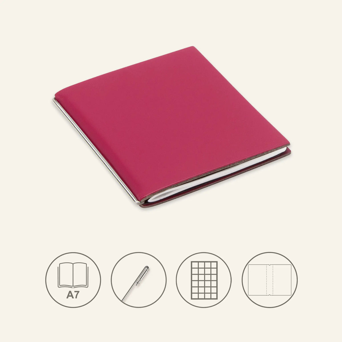 A7 STEEL Komplettpaket - Notizbuch