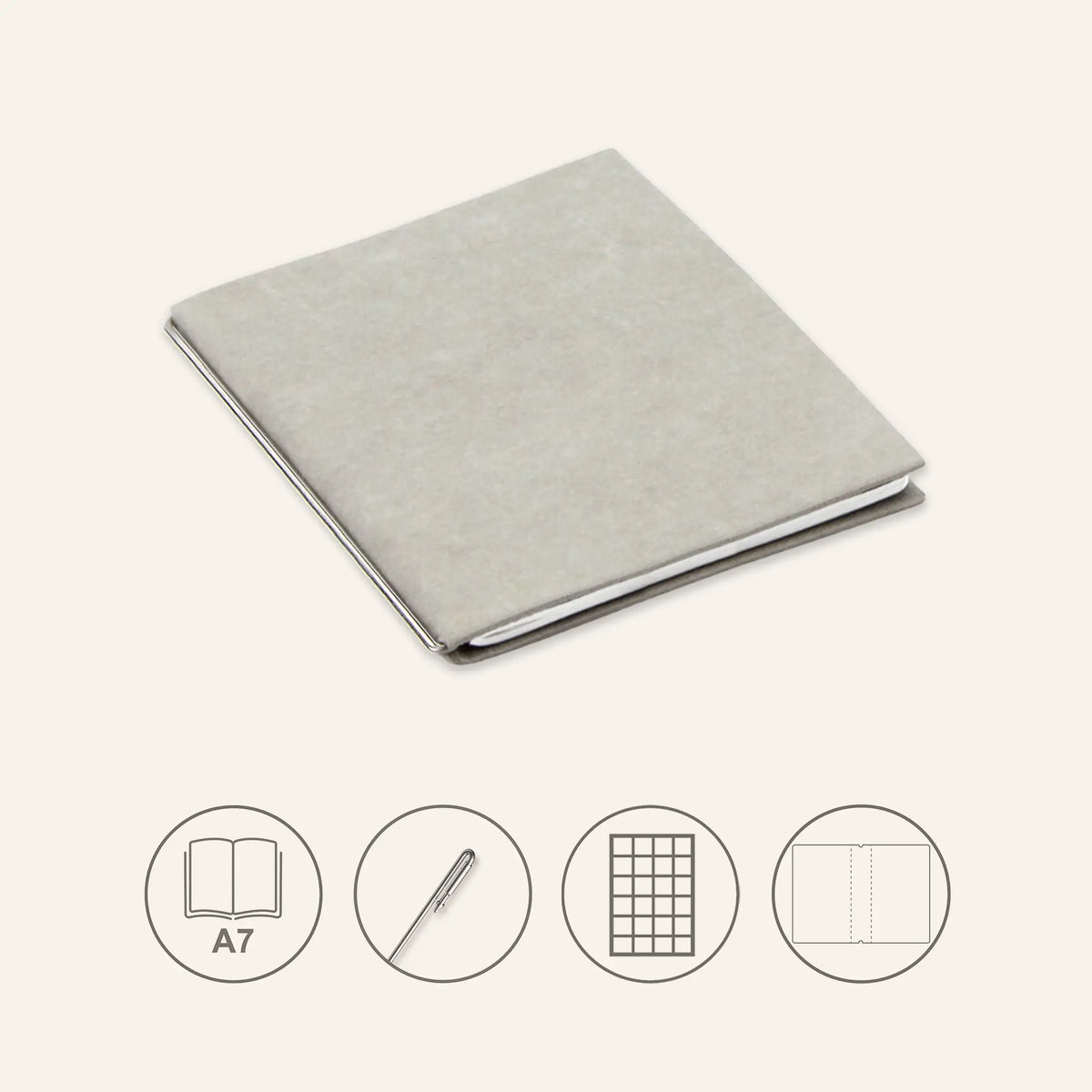 A7 STEEL Komplettpaket - Notizbuch