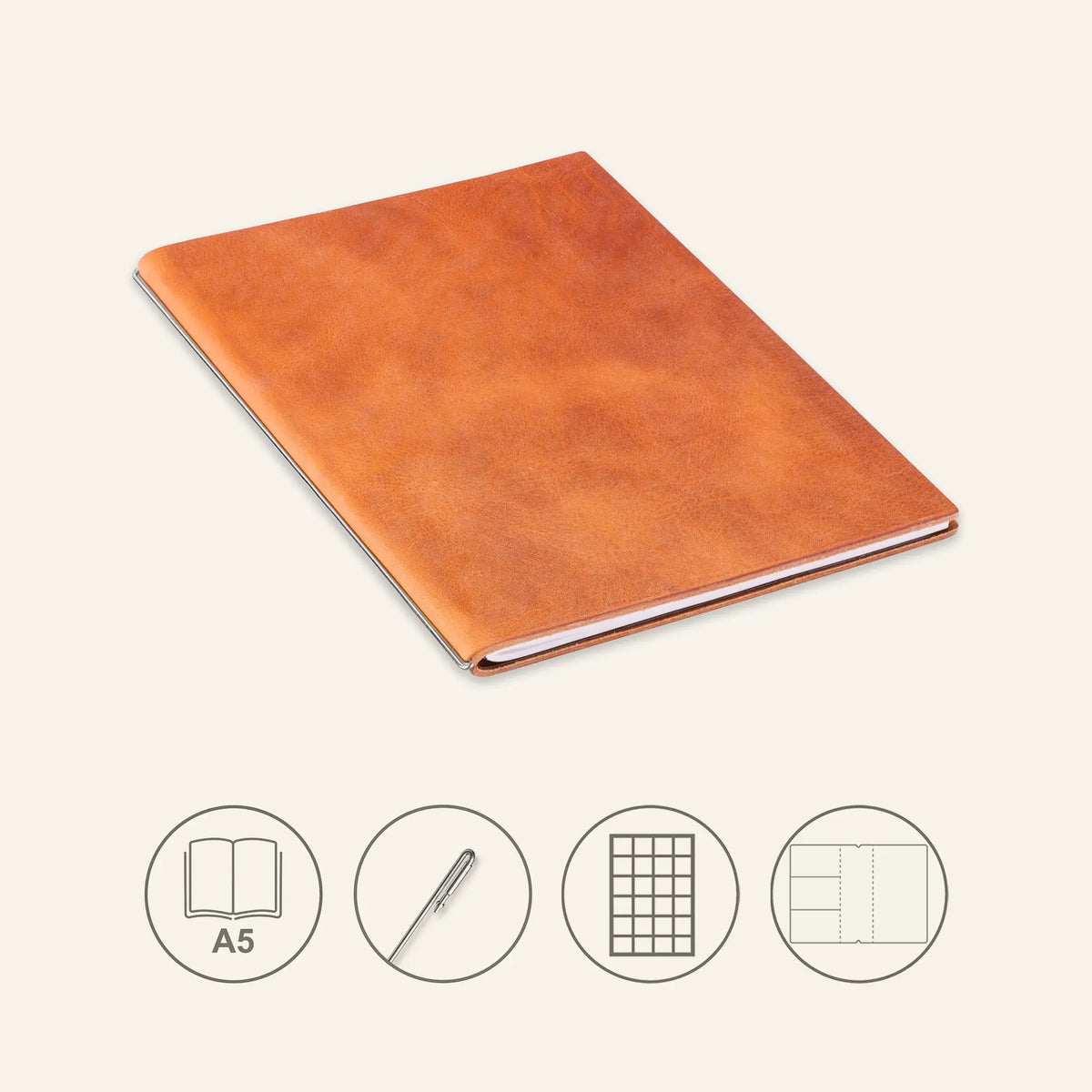 A5 STEEL Komplettpaket - Notizbuch