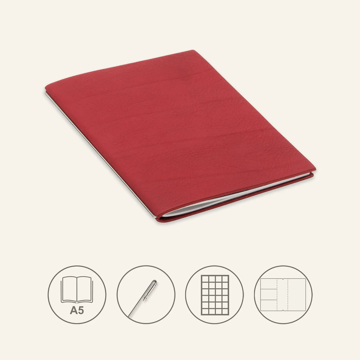 A5 STEEL Komplettpaket - Notizbuch