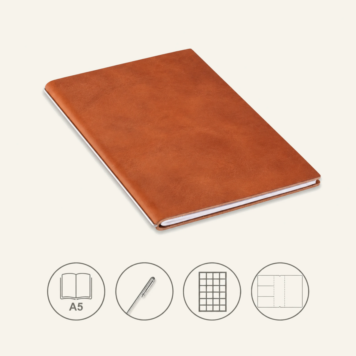 A5 STEEL Komplettpaket - Notizbuch