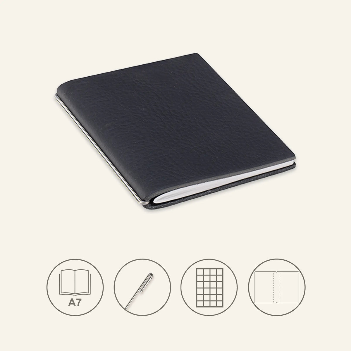 A7 STEEL Komplettpaket - Notizbuch