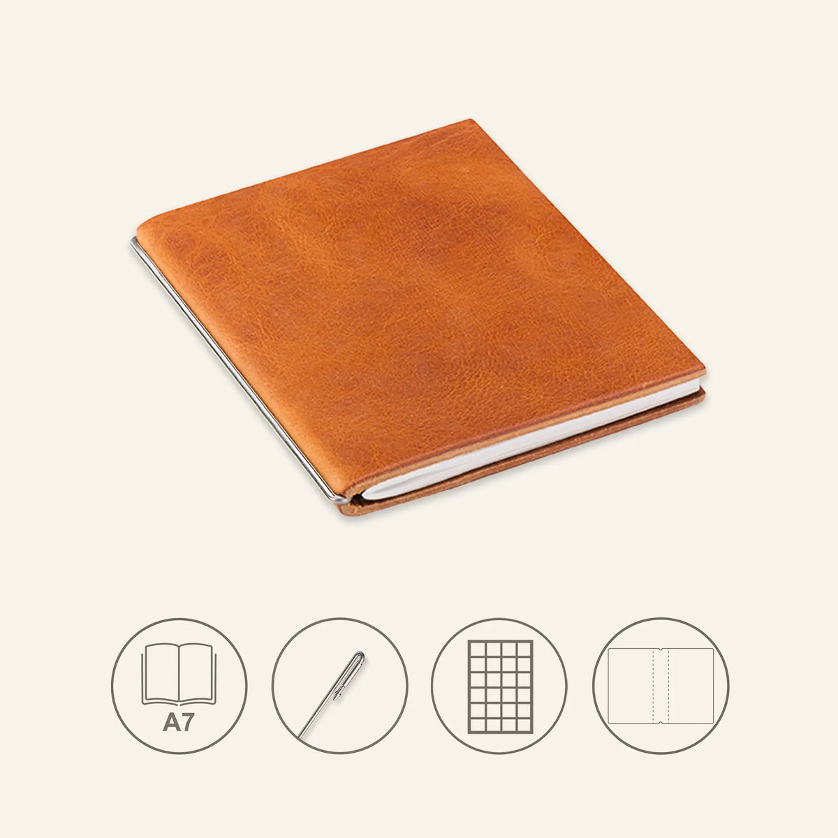 A7 STEEL Komplettpaket - Notizbuch